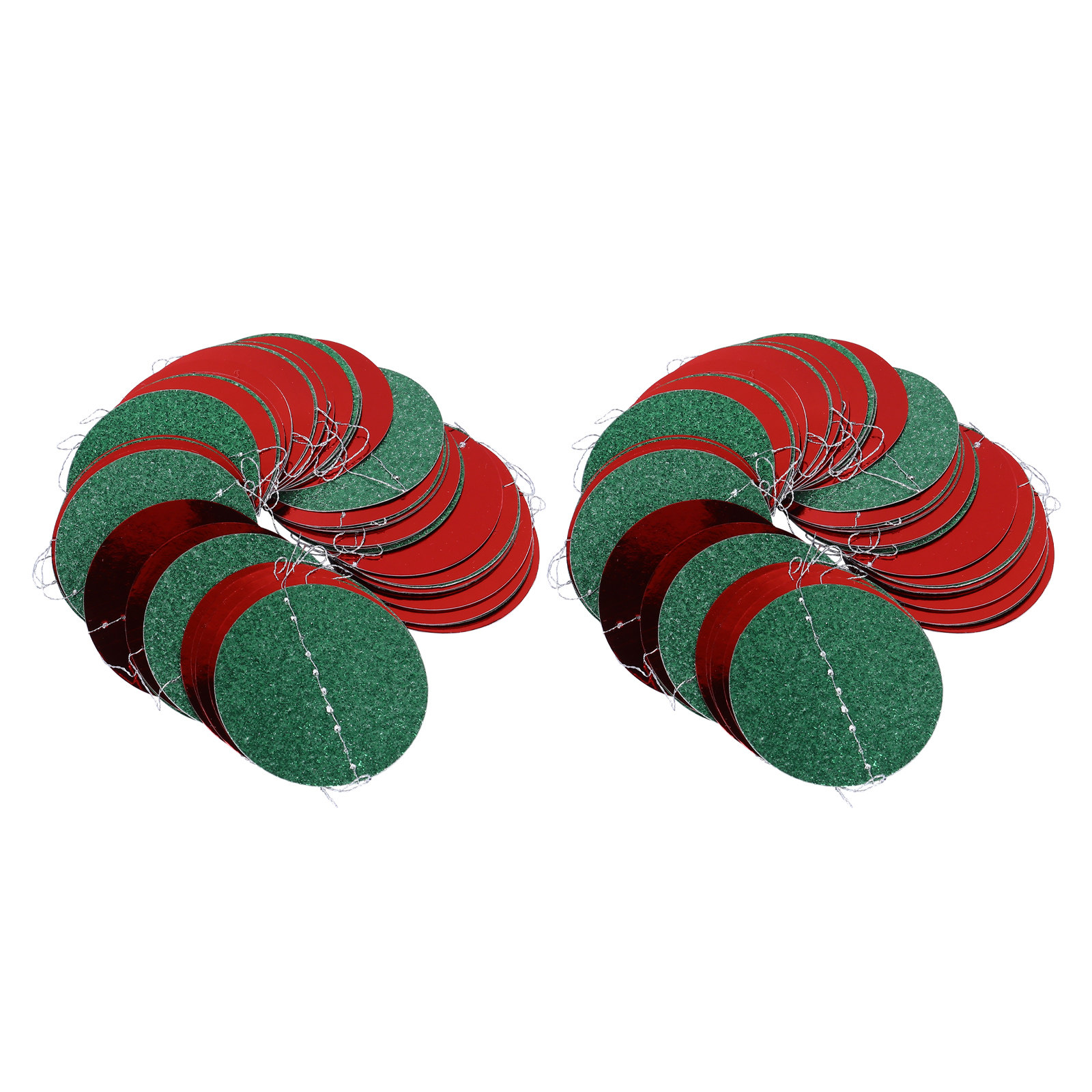 Wedding Decor Supply Store - 2 stuks hoogglanzende spiegelfolie, feestelijke banners,