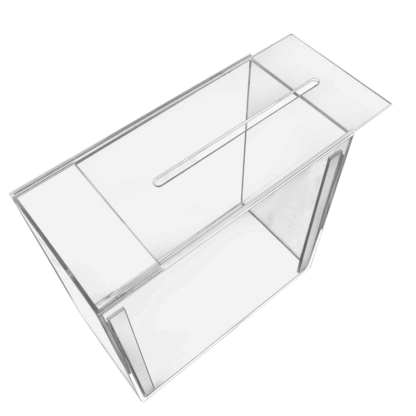 Heldere acryl trouwkaarten doo - Wedding Card Box recensie en prijs